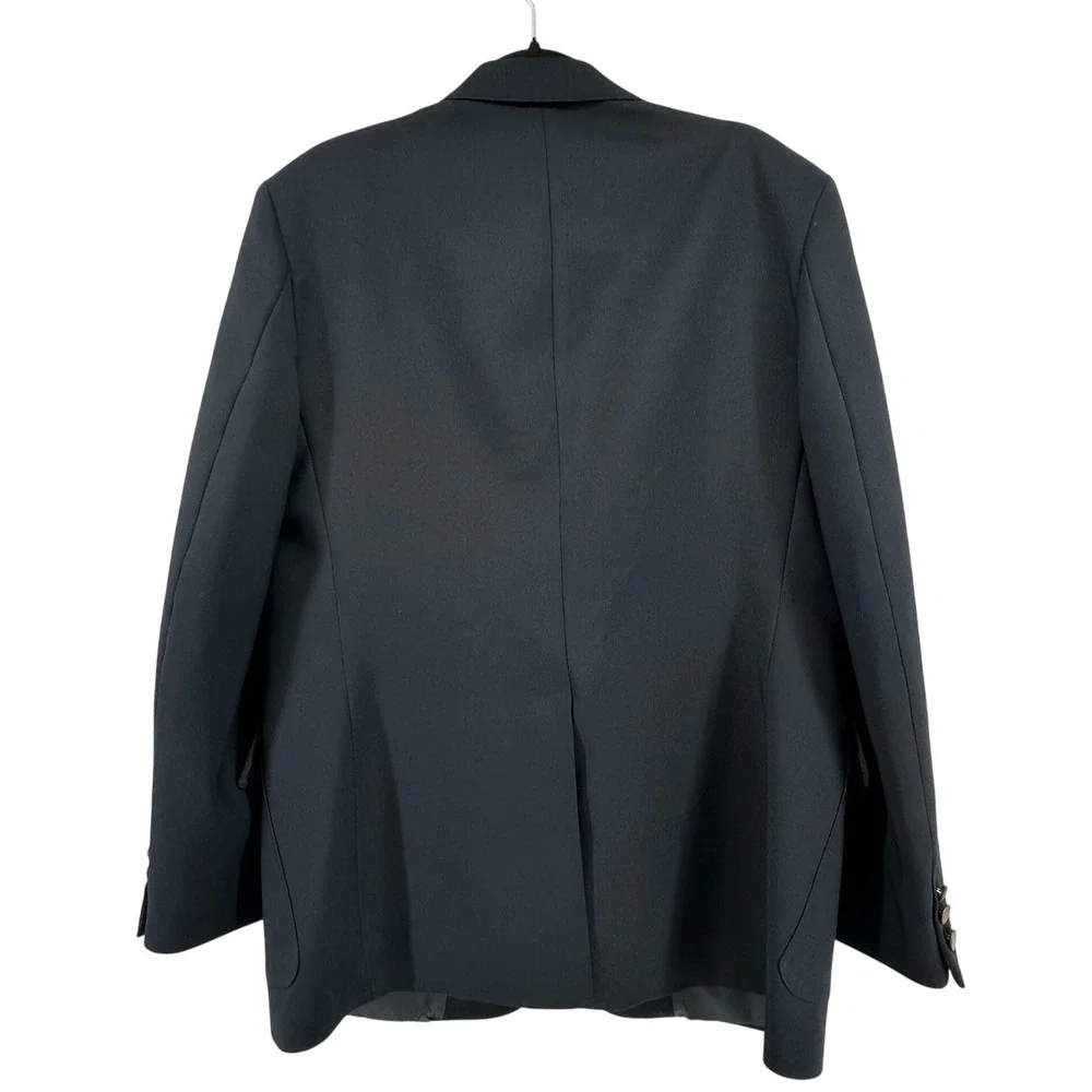 Levi's Action Suit Blazer Mens 46R‎ Navy Blue Sta-Prest Vintage Retro 70's